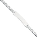 Sterling Silver ID Baby 6"/Ladies 7" Bracelet