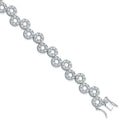 Sliver Fancy Cubic Zirconia Bracelet