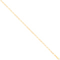 9ct Yellow Gold 3.3mm Paper Clip Chain