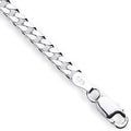 Sterling Silver Curb Anklet