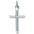 Sterling Silver Tubed Cross