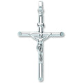 Sterling Silver Tubed Crucifix