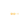 9ct Yellow Gold 3mm Ball Studs