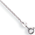 9ct White Gold 1.2mm Rolo Chain