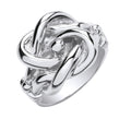 Sterling Silver Large Knot Ring