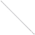 Sterling Silver 3.7mm Anchor Chain with Star Stamp
