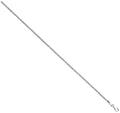 Sterling Silver 2.5mm Square Byzantine Chain