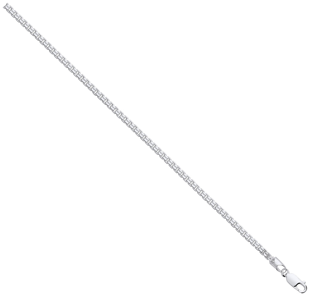 Sterling Silver 3mm Cage Chain