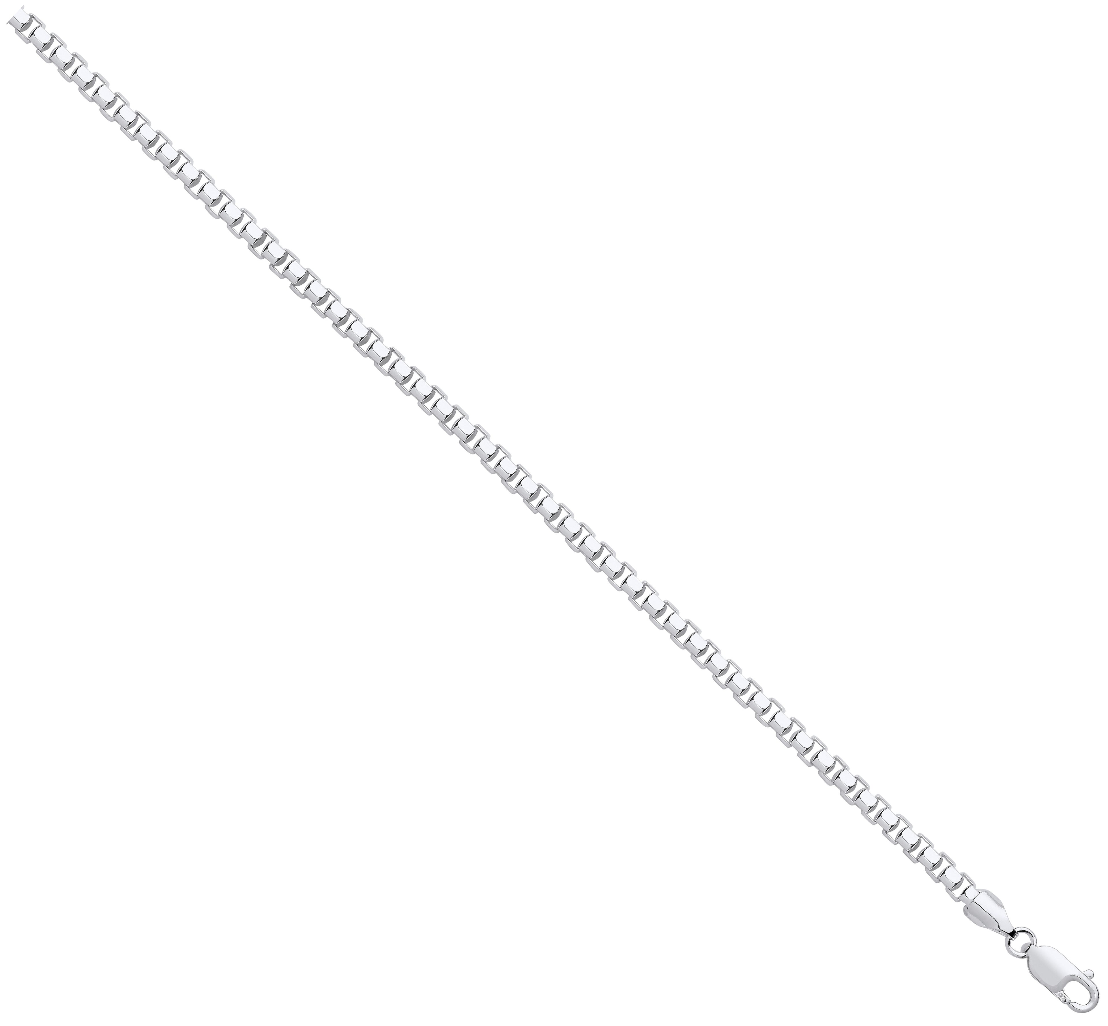 Sterling Silver 4mm Box Chain