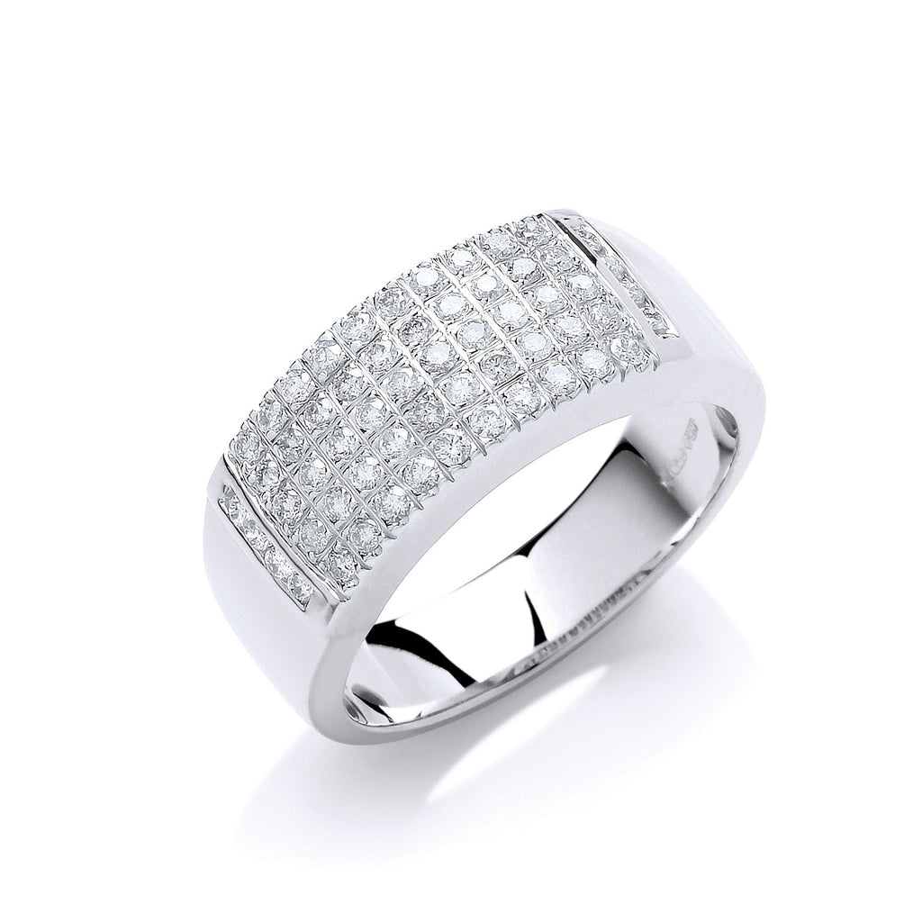 9ct White/Gold 0.50ct Diamond Ring