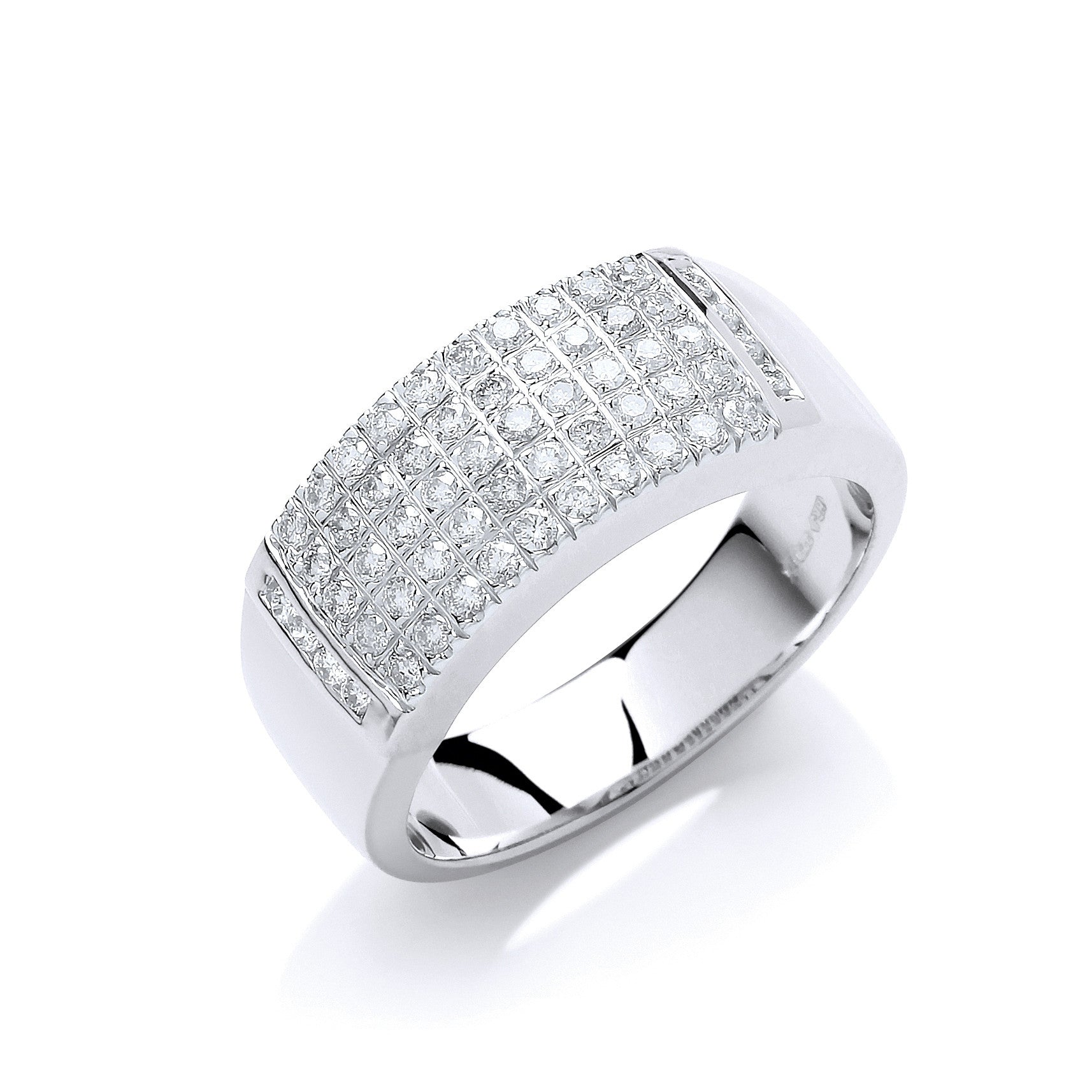 9ct White/Gold 0.50ct Diamond Ring
