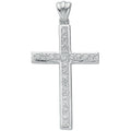 Sterling Silver Cubic Zirconia Cross