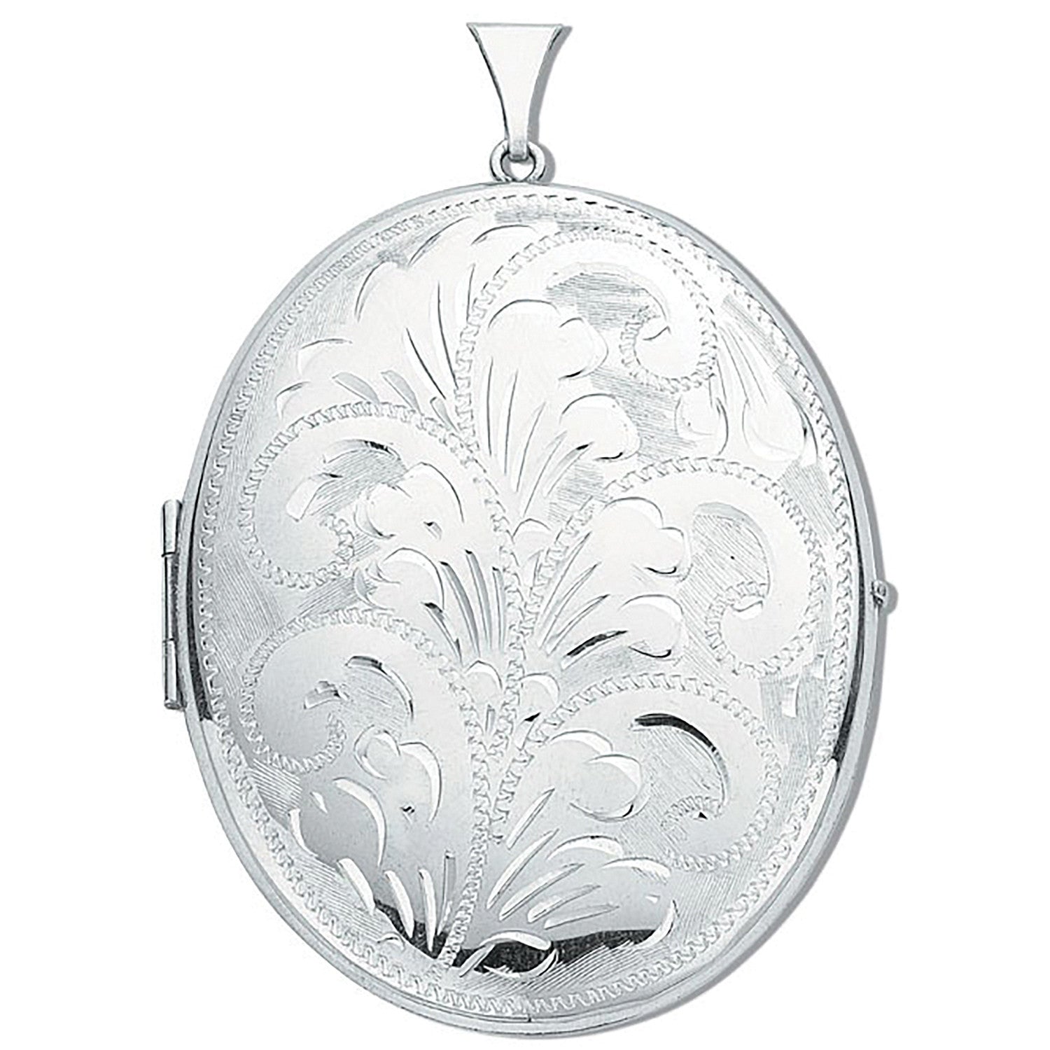 Sterling Silver Oval Locket