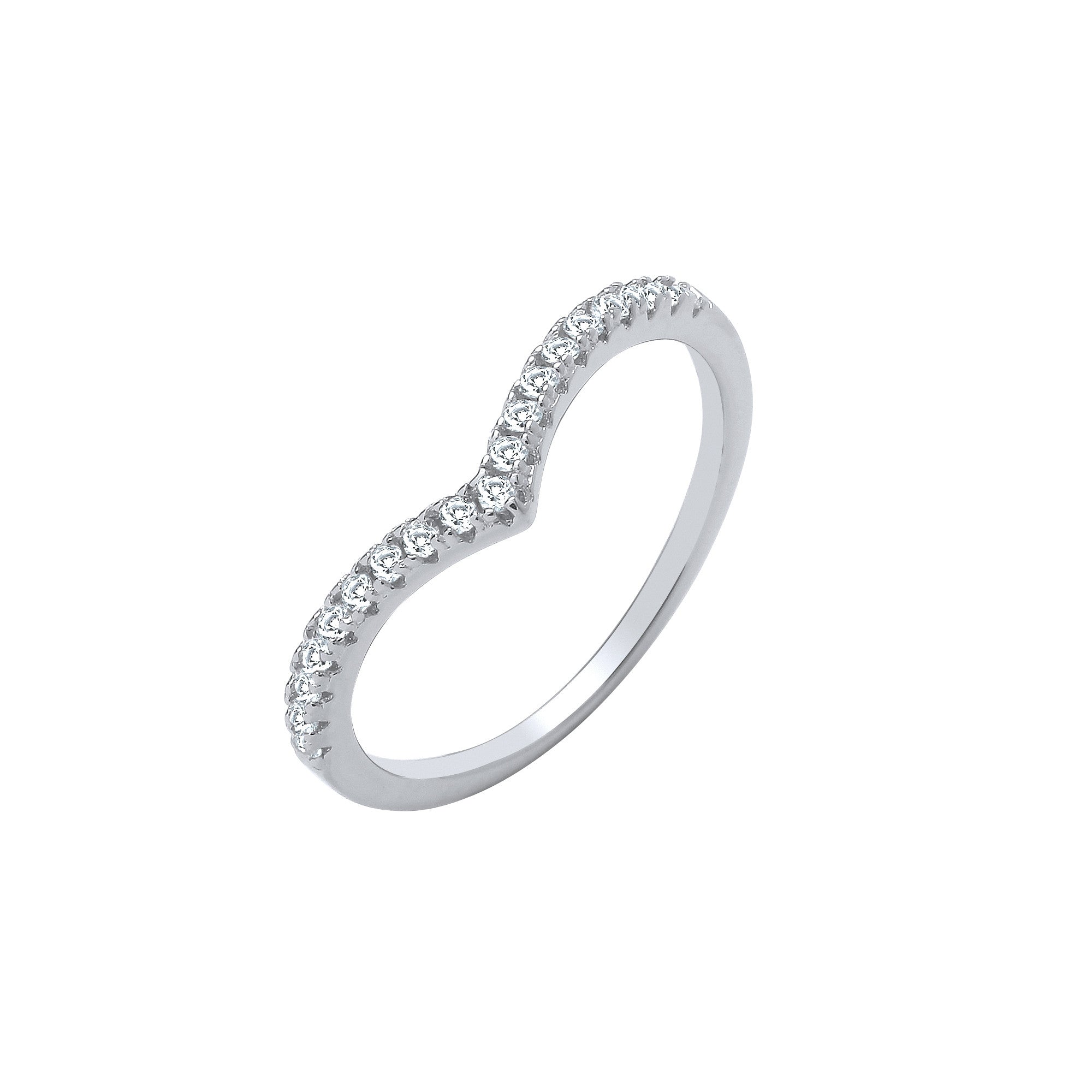 Sterling Silver Wishbone Ring