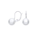 Sterling Silver 10mm Ball Earrings