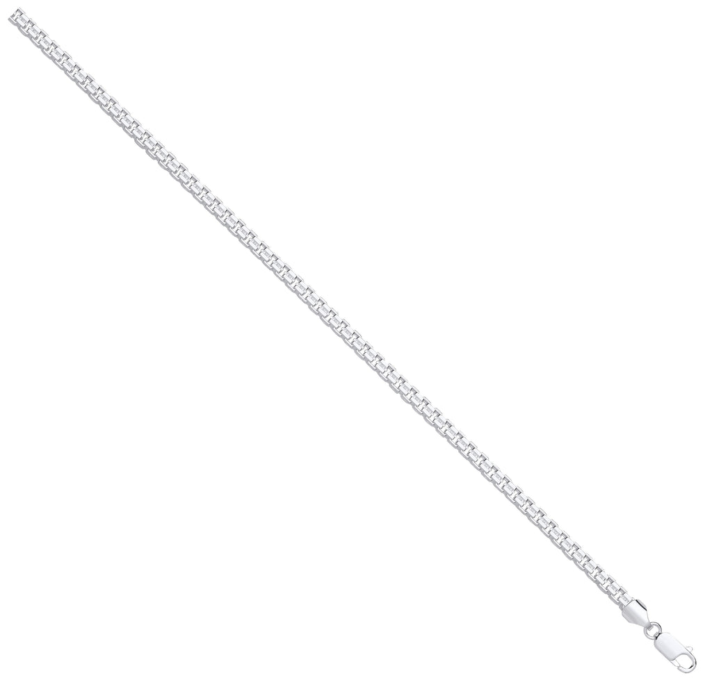 Sterling Silver 4mm Cage Chain