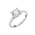 18ct White Gold 3.00ctw Solitaire Lab Grown Diamond Ring IGI Certified