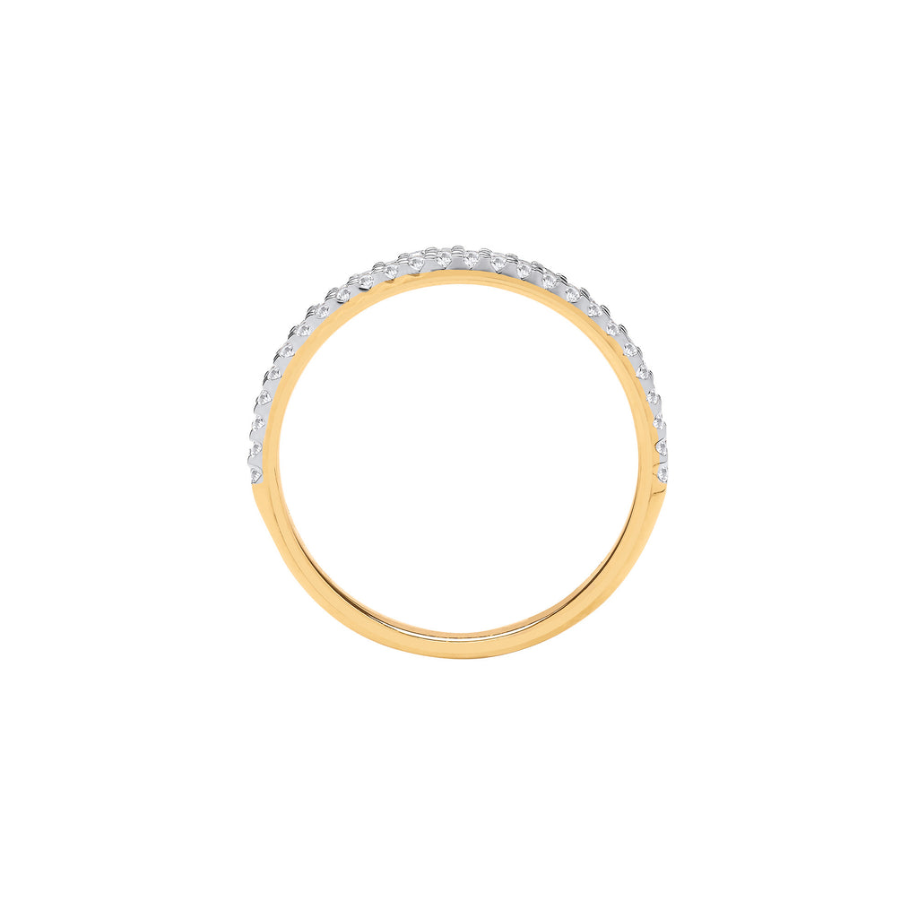 9ct Yellow Gold 0.25ctw Ring