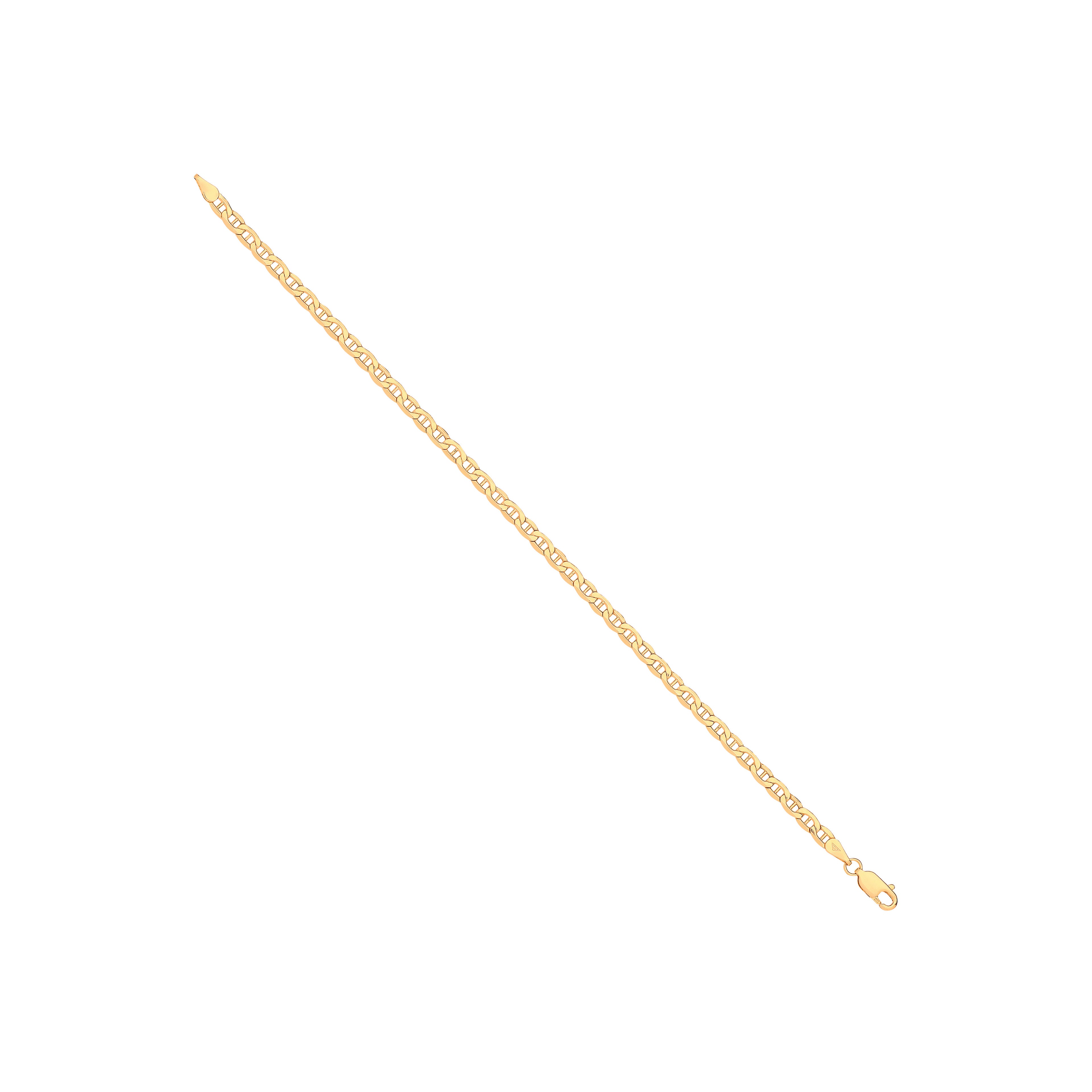 14ct Yellow Gold Flat Anchor 3.5mm Chain