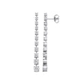 18ct White Gold 1.40ctw Drop Earrings