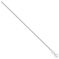9ct White Gold 1.2mm Traditional Classic Curb Chain