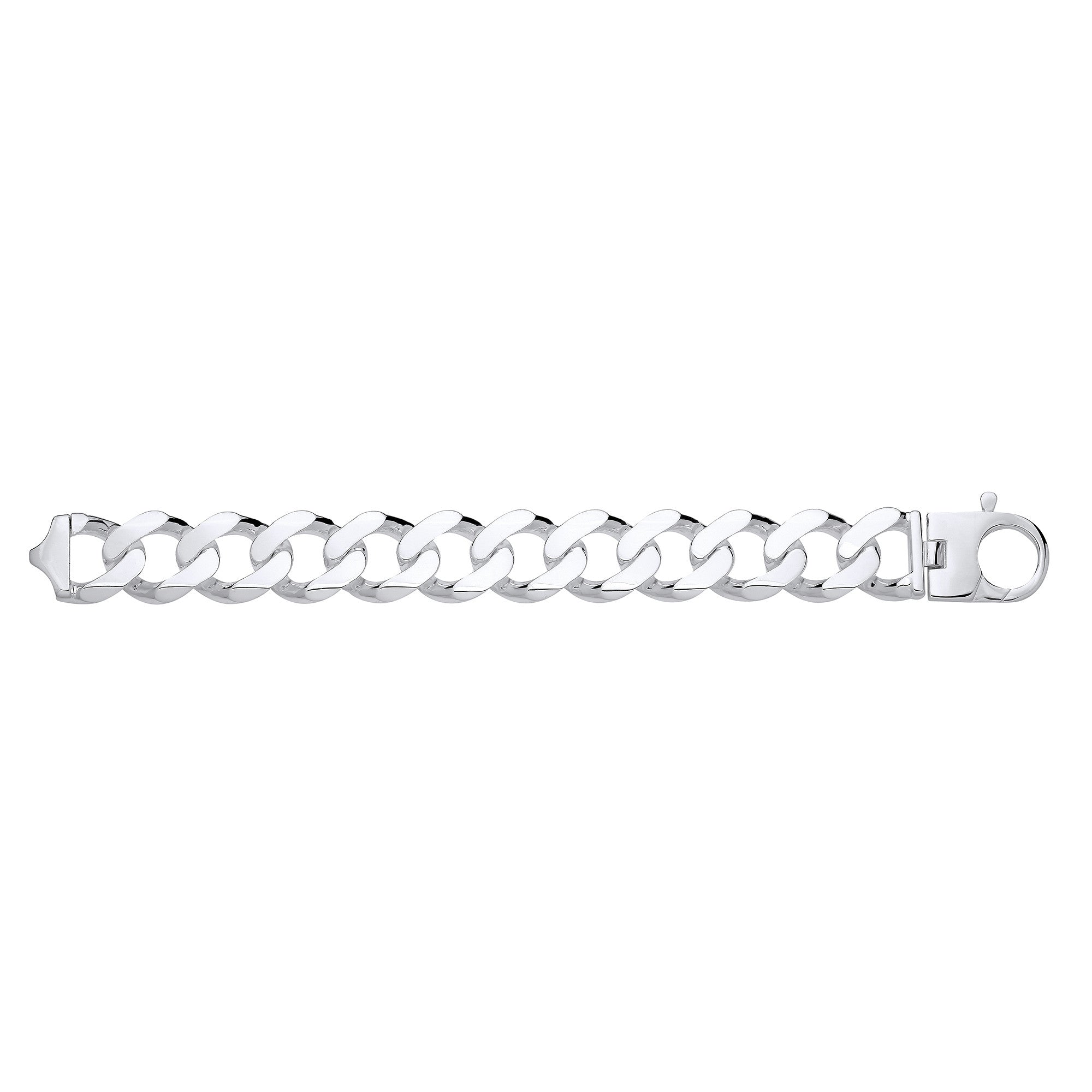 Sterling Silver 24mm Curb Chain