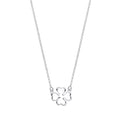 Sterling Silver Four Leaf Clover Pendant Chain