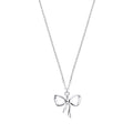 Sterling Silver Bow Pendant Chain/Ladies Bracelet