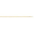 9ct Yellow Gold Hollow 7mm Anchor/Marine Chain