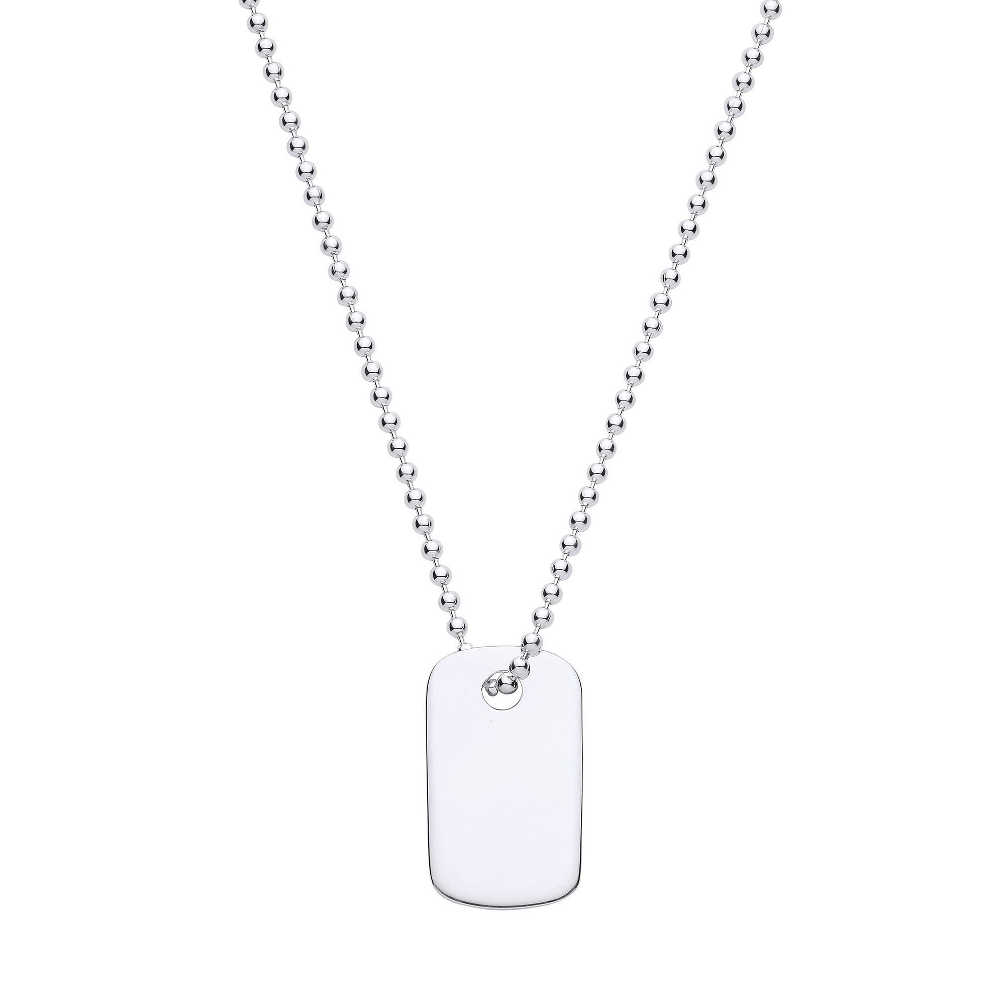 Sterling Silver Dog Tag