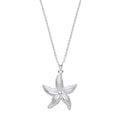 Starfish Sterling Silver Necklace