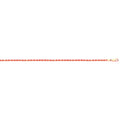 R/G 3.0mm Diamond Cut Rope Chain