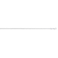 Sterling Silver Cubic Zirconia Bow Pendant Chain/Bracelet