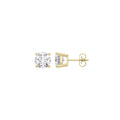 18ct Yellow Gold 1.00ctw Lab Grown Diamond Earrings IGI Certified
