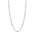 Sterling Silver Fancy Link Necklace