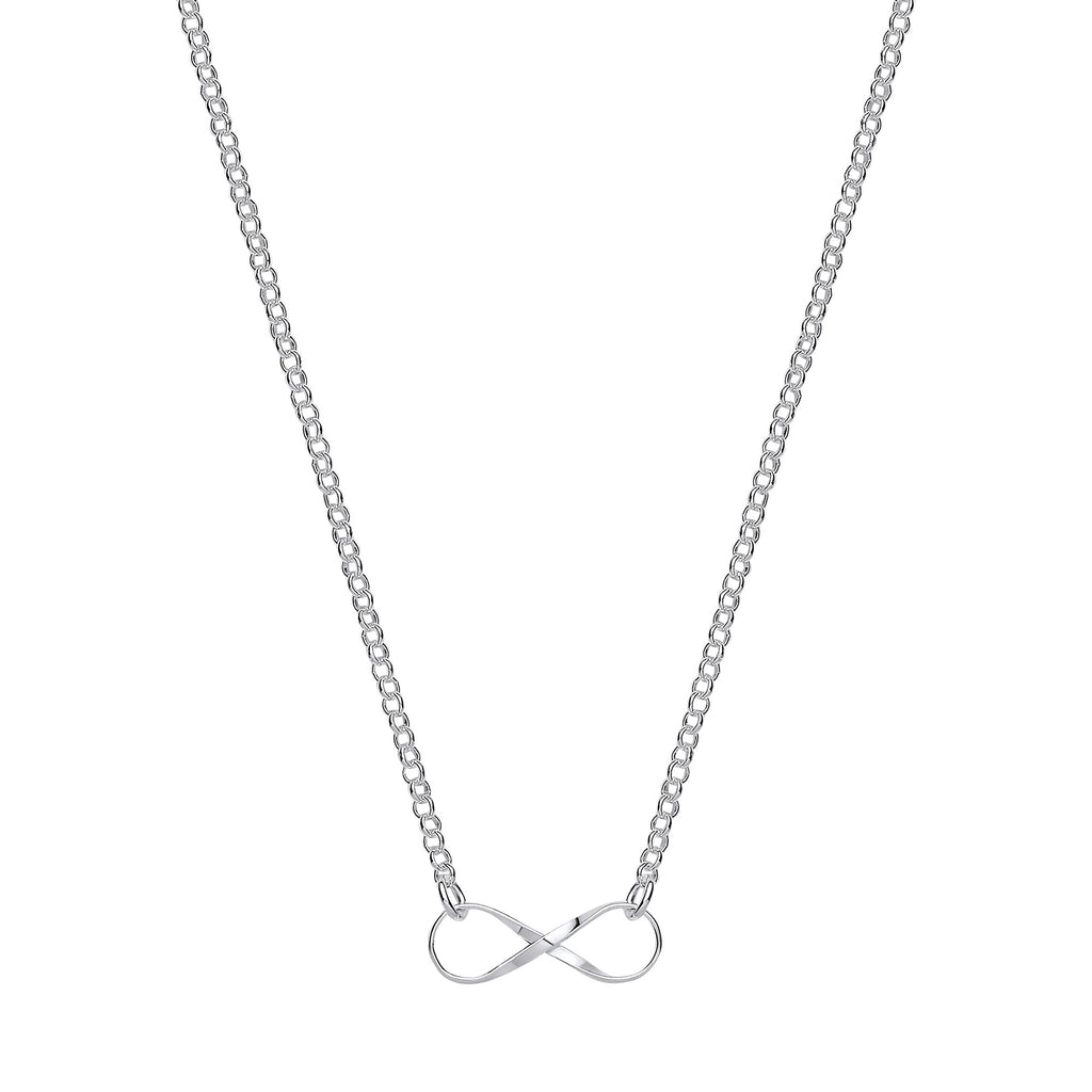 Sterling Silver Infinity Pendant Chain/Bracelet