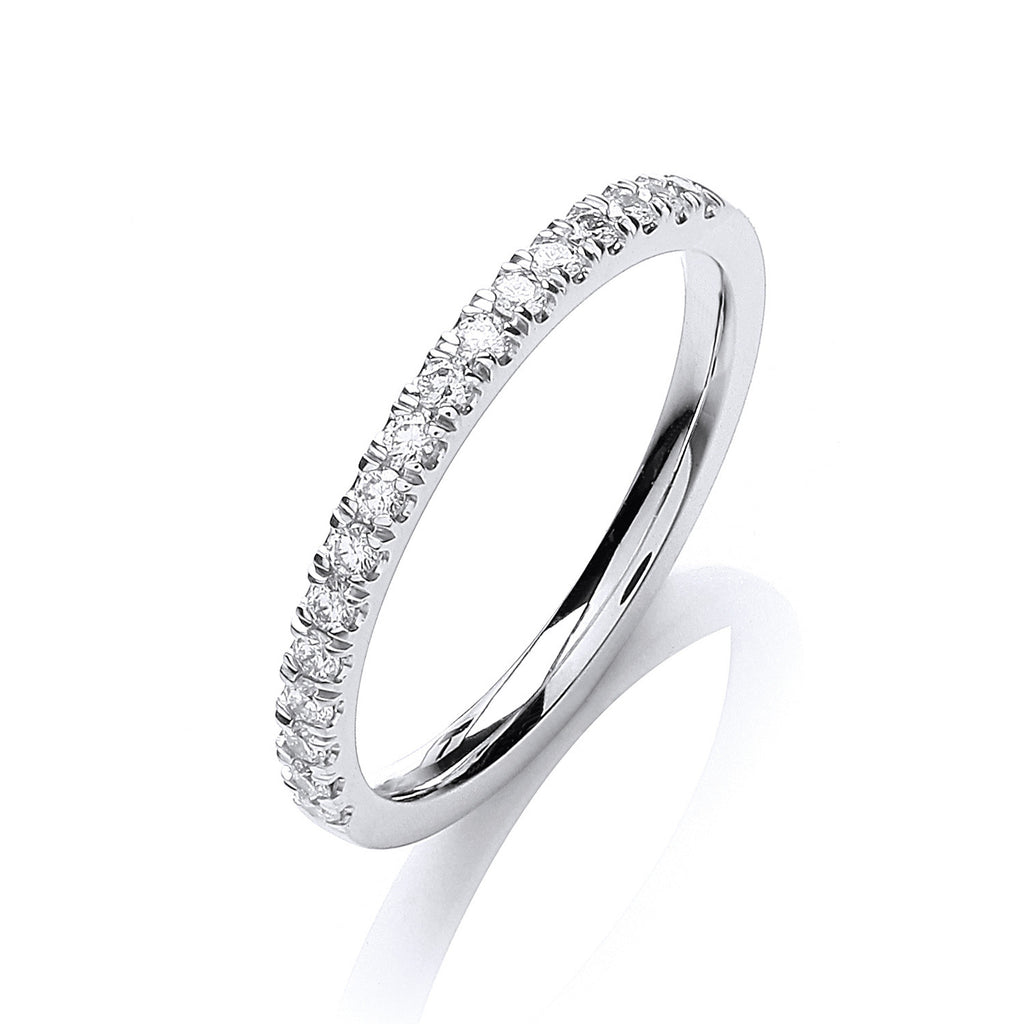 18ct White Gold 0.25ct Ring