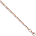 9ct Rose Gold 2.7mm Round Belcher Chain