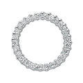 Sterling Silver Cubic Zirconia Circle of Life Pendant