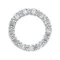 Sterling Silver Eternity Cubic Zirconia Pendant