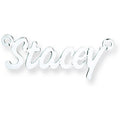 Sterling Silver Challenge Nameplate with 16"/18"/20" chain