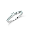 18ct White Gold 0.50ct Diamond Engagement Ring