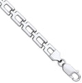 Sterling Silver 6mm Open Link Chain Bracelet