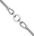 Sterling Silver Circle Ladies Bracelet