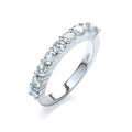 18ct White Gold 1.00ctw Diamond Half Eternity Ring