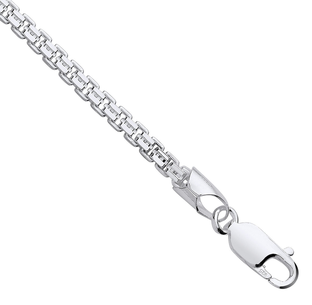Sterling Silver 3mm Cage Chain
