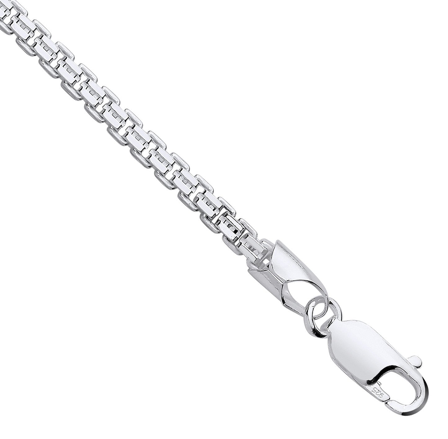 Sterling Silver 3mm Cage Chain