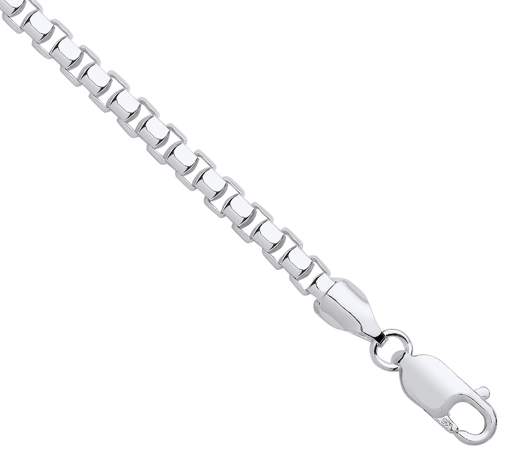 Sterling Silver 4mm Box Chain