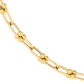9ct Yellow Gold Chain 18" Necklace/Ladies Bracelet