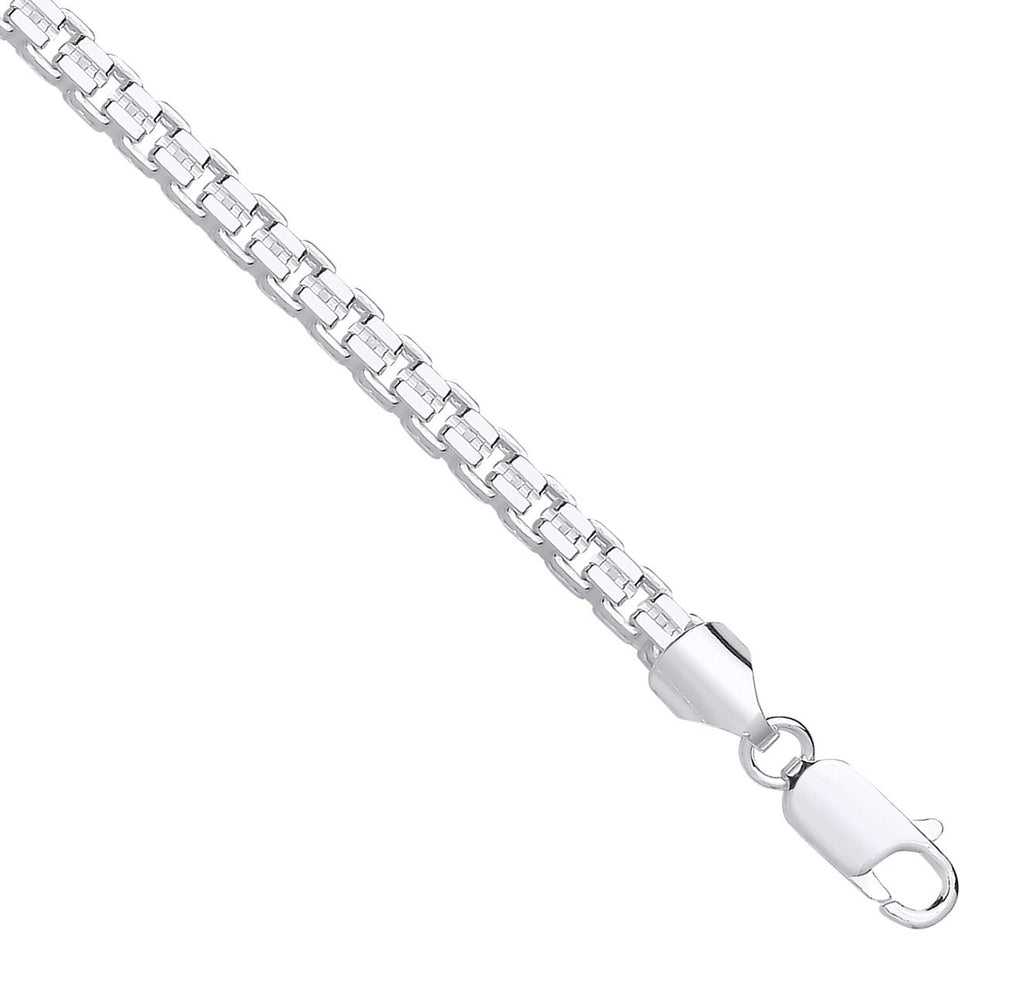 Sterling Silver 4mm Cage Chain